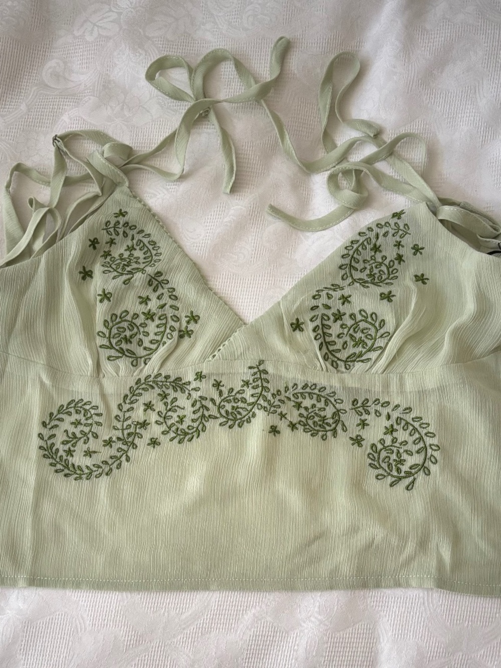 Brand New Princess Polly Pappilion Top Sage